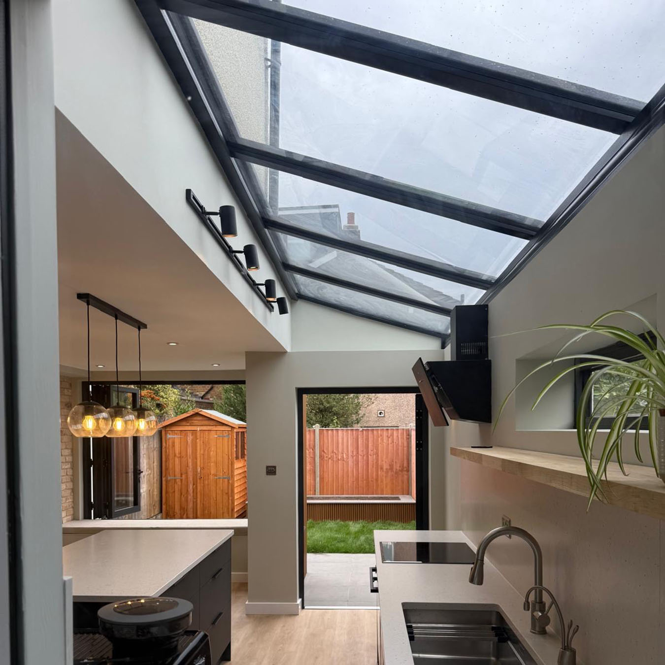 Lean To Glass Roofs