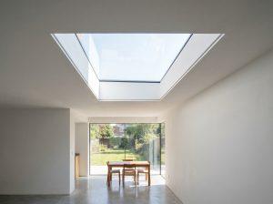 Flat Skylight Glass Roofs