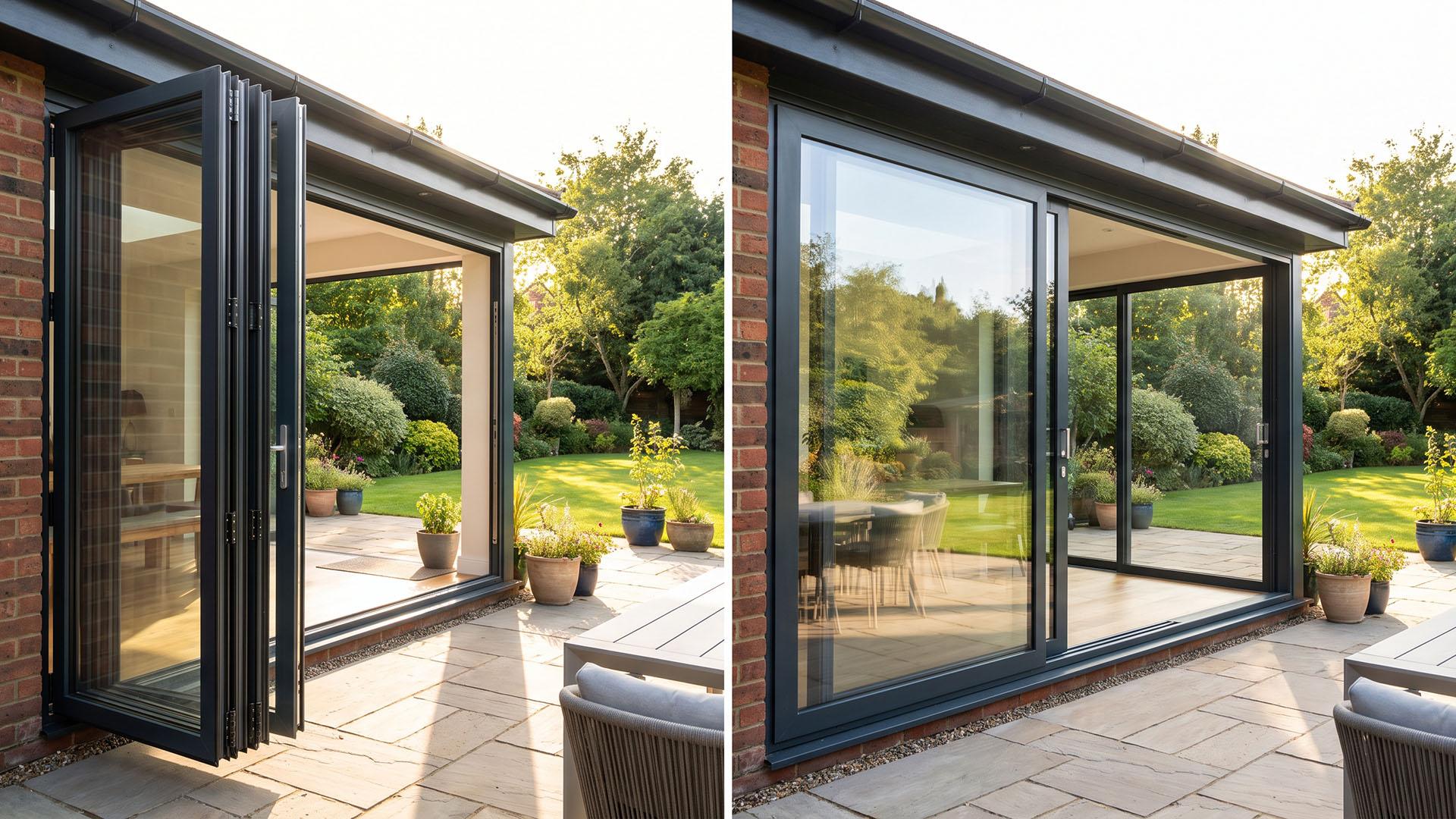 Comparing bi-fold and sliding doors 2K