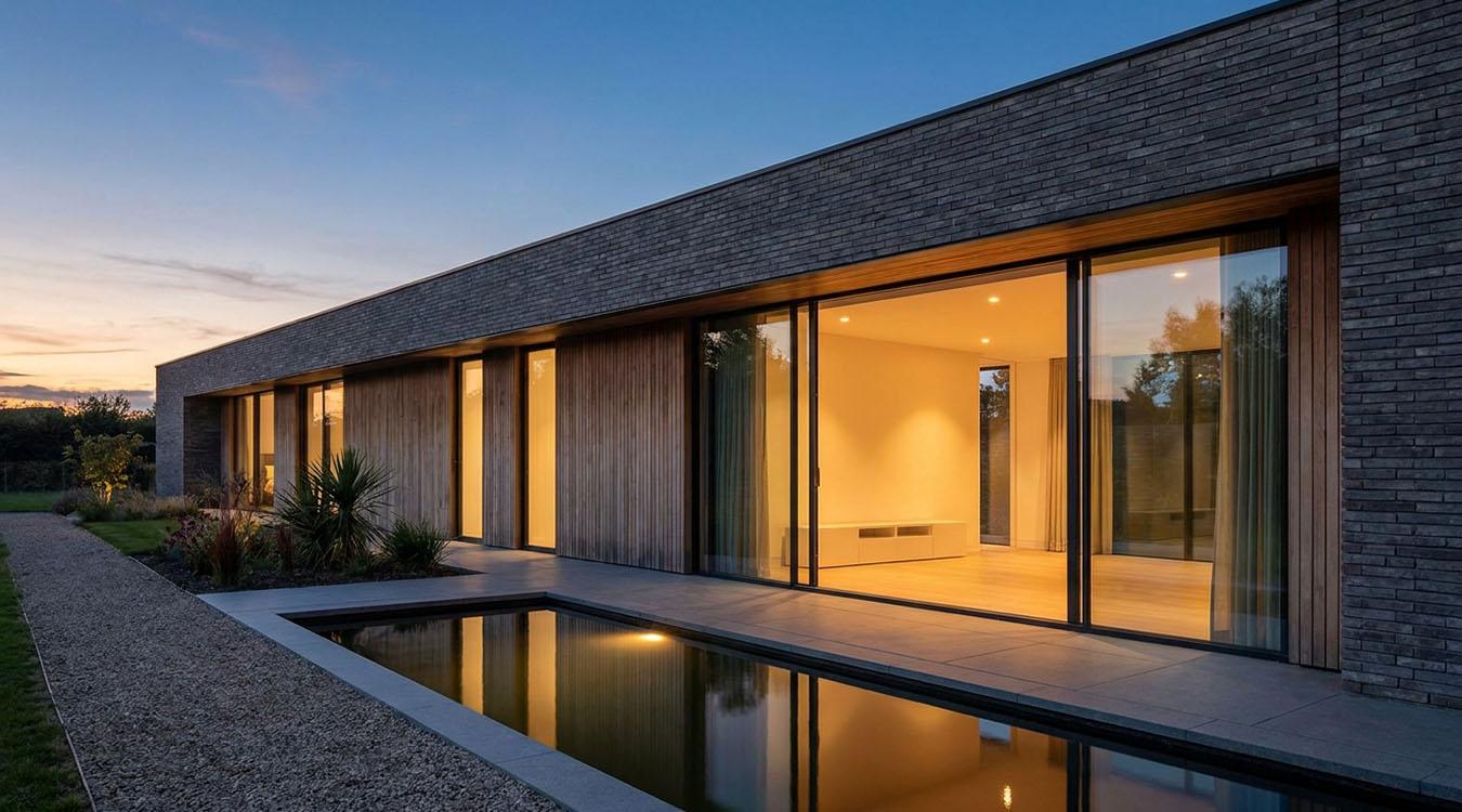 Modern home exterior architecture