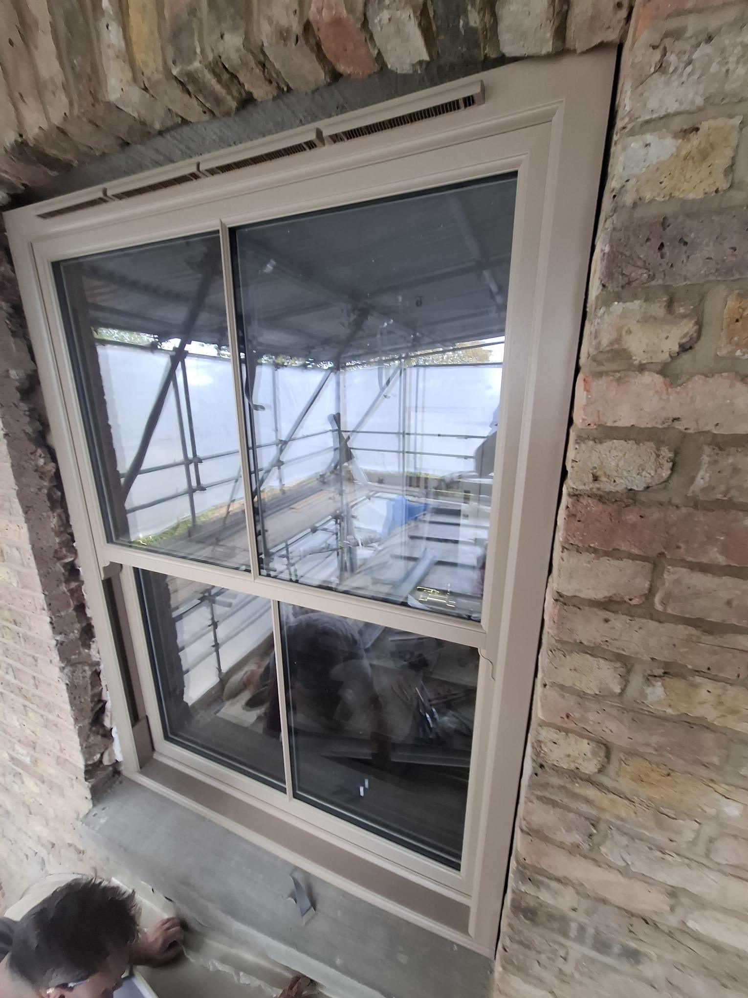 Schuco Aluminium Sash Windows Installation (1) Schuco Aluminium Sash Windows Installation
