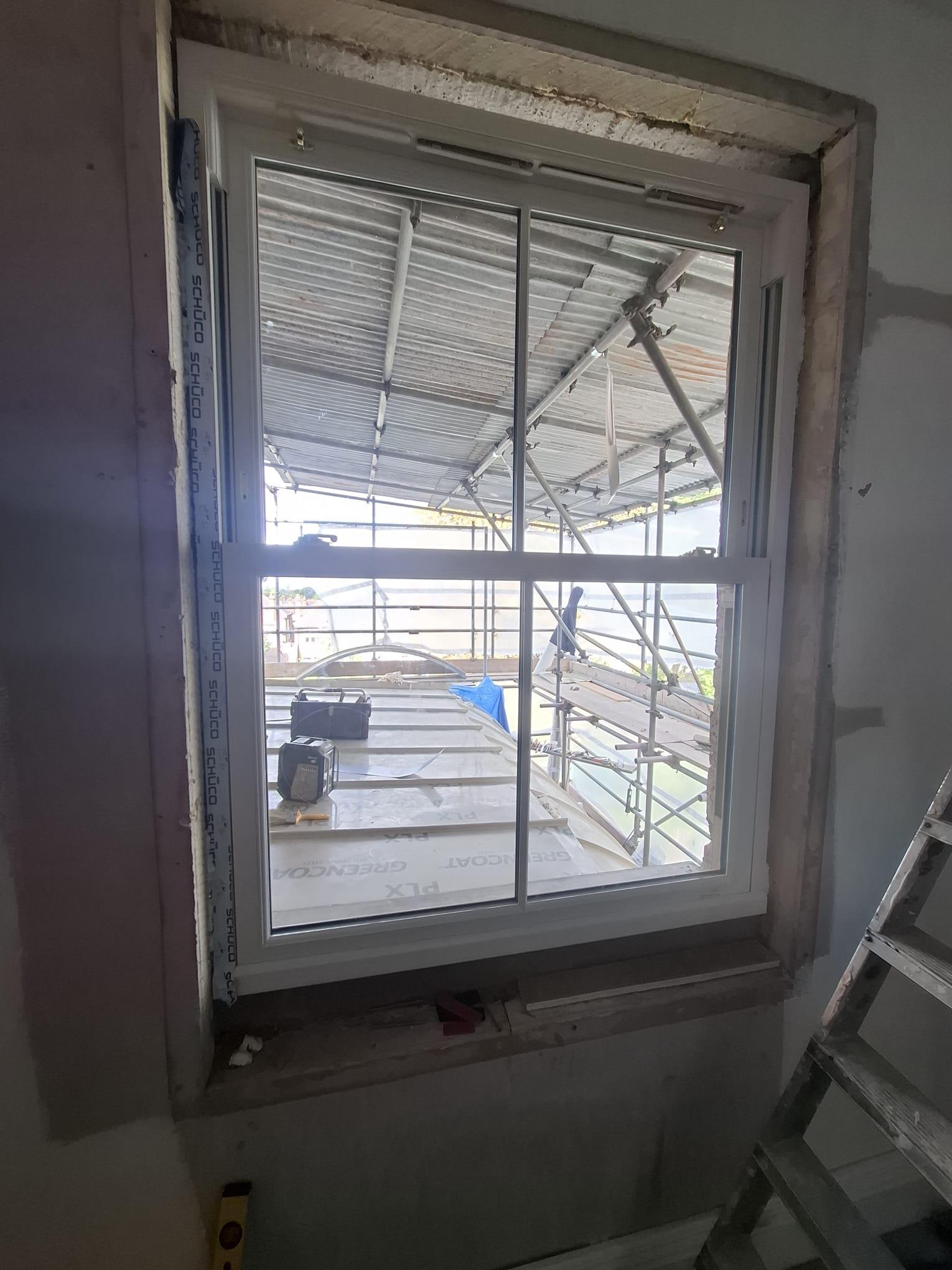 Schuco Aluminium Sash Windows Installation (4) Schuco Aluminium Sash Windows Installation
