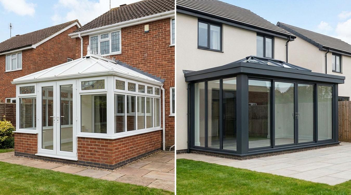Comparing conservatory and orangeriy