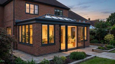 Contemporary orangery extension