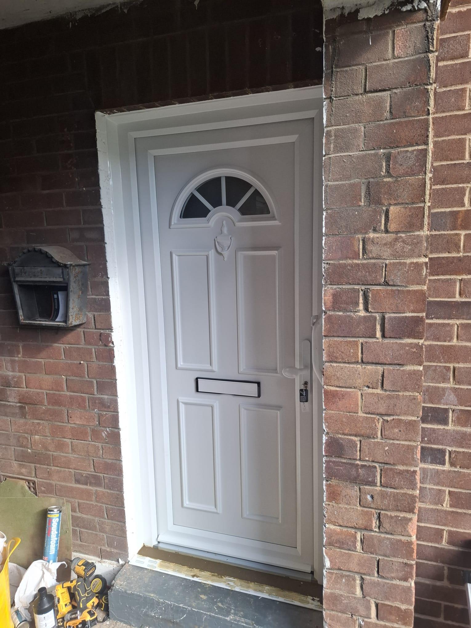 uPVC front door and windows