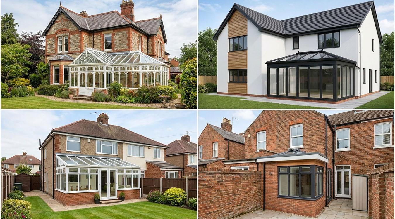 House styles and conservatory types