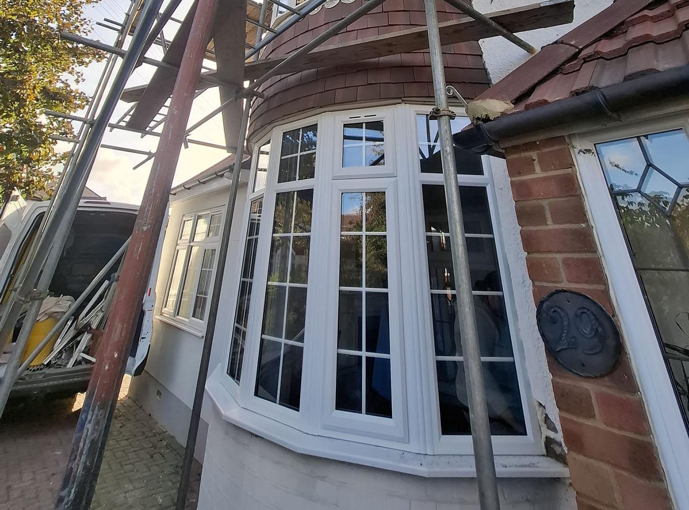 uPVC Bay Windows Installation (5) uPVC Bay Windows Installation