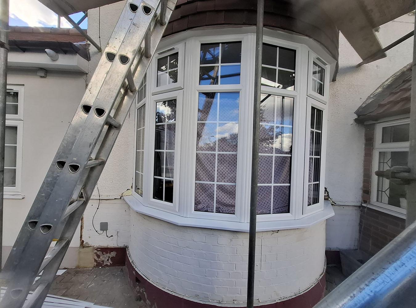 uPVC Bay Windows Installation (6) uPVC Bay Windows Installation